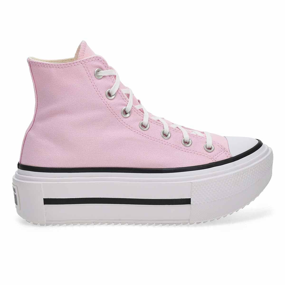 Women's CTAS Lift Double Stack Hi Top Sneaker - Bloom/White/Black