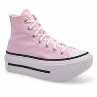 Women's CTAS Lift Double Stack Hi Top Sneaker - Bloom/White/Black