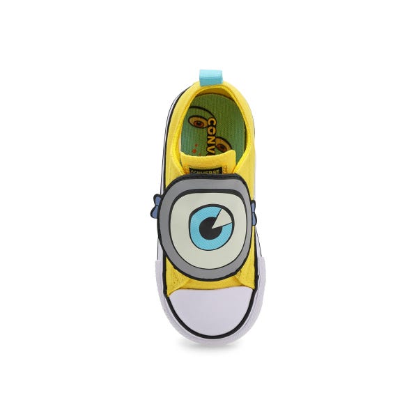 Espadrille bébé Chuck Taylor All Star à bride unique – Jaune