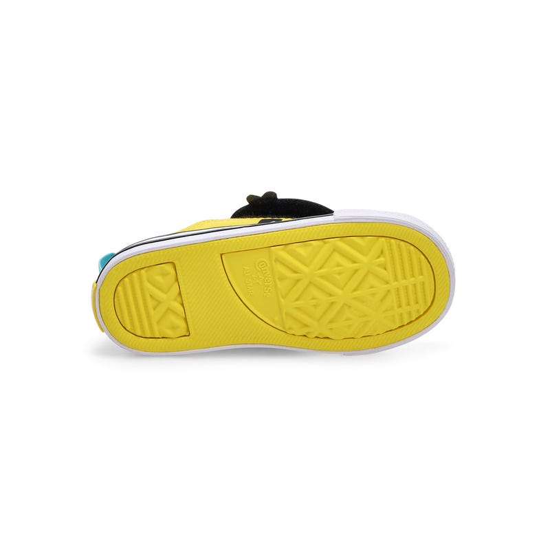 Espadrille bébé Chuck Taylor All Star à bride unique – Jaune