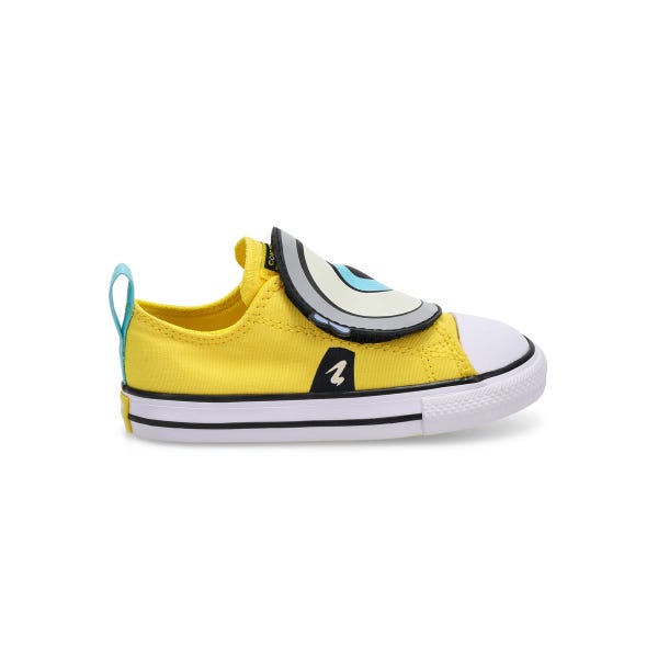 Espadrille bébé Chuck Taylor All Star à bride unique – Jaune