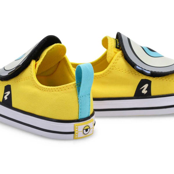 Espadrille bébé Chuck Taylor All Star à bride unique – Jaune