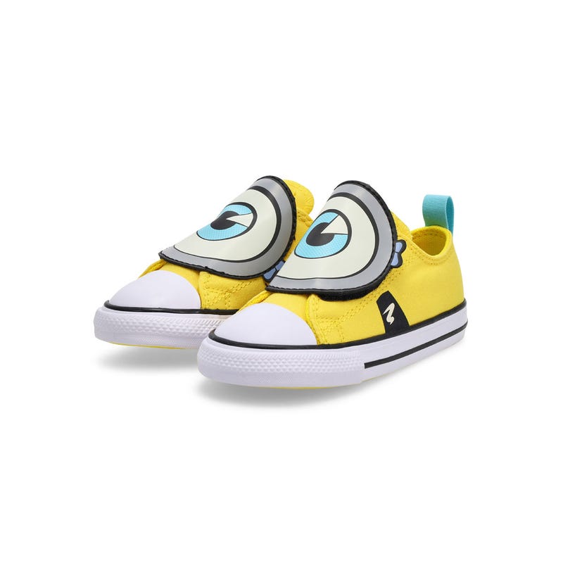 Espadrille bébé Chuck Taylor All Star à bride unique – Jaune