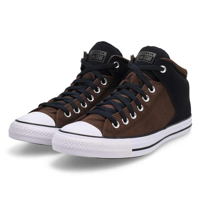 Men's Chuck Taylor All Star High Street Mid Sneaker - Black/Fresh Brew/White