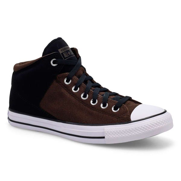 Men's Chuck Taylor All Star High Street Mid Sneaker - Black/Fresh Brew/White