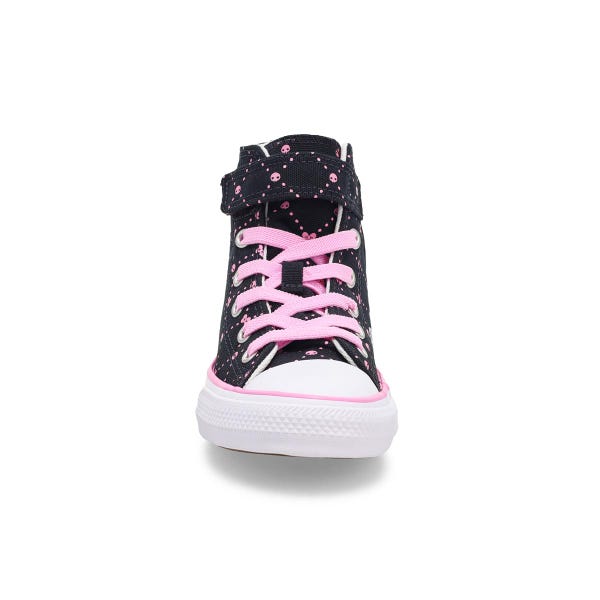 Girls' high-top Chuck Taylor All Star 1V sneaker with My Melody & Kuromi styling.