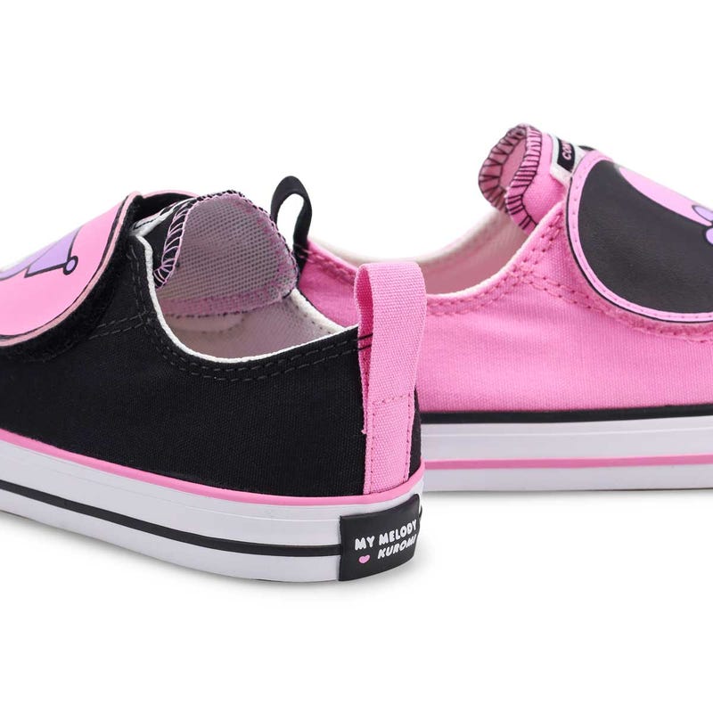 Infants' Chuck Taylor All Star My Melody & Kuromi One Strap Sneaker -  Pink/Black