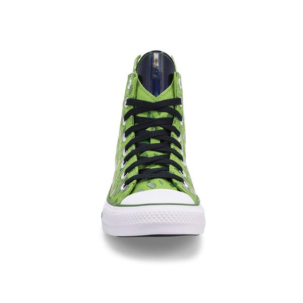 Unisex Chuck Taylor All Star Dragon Ball Z Cell High Top Sneaker - Peridot/Garden Green