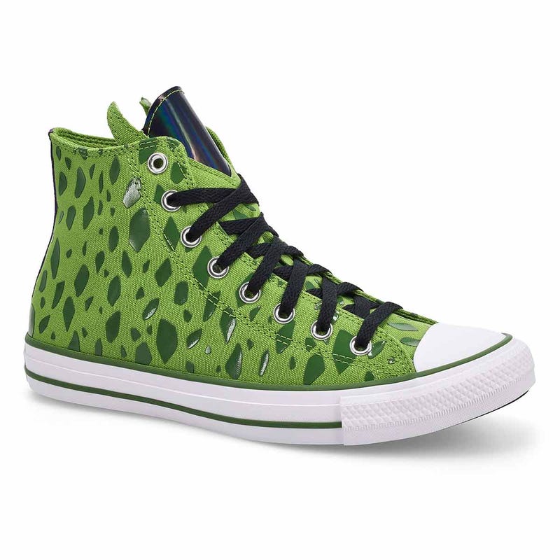 Unisex Chuck Taylor All Star Dragon Ball Z Cell High Top Sneaker - Peridot/Garden Green
