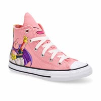 Kids' Chuck Taylor All Star Dragon Ball Z Kid Buu High-Top Sneaker - Quartz Pink/Cyber Yellow