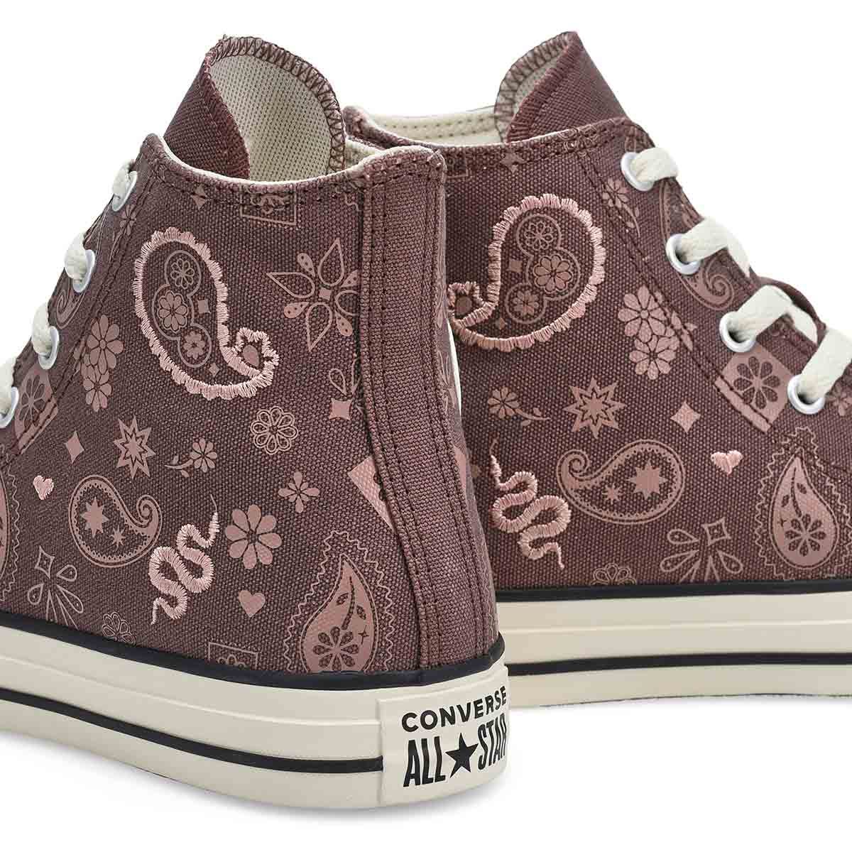 Girls' Chuck Taylor All Star Paisley Hi Top Sneak