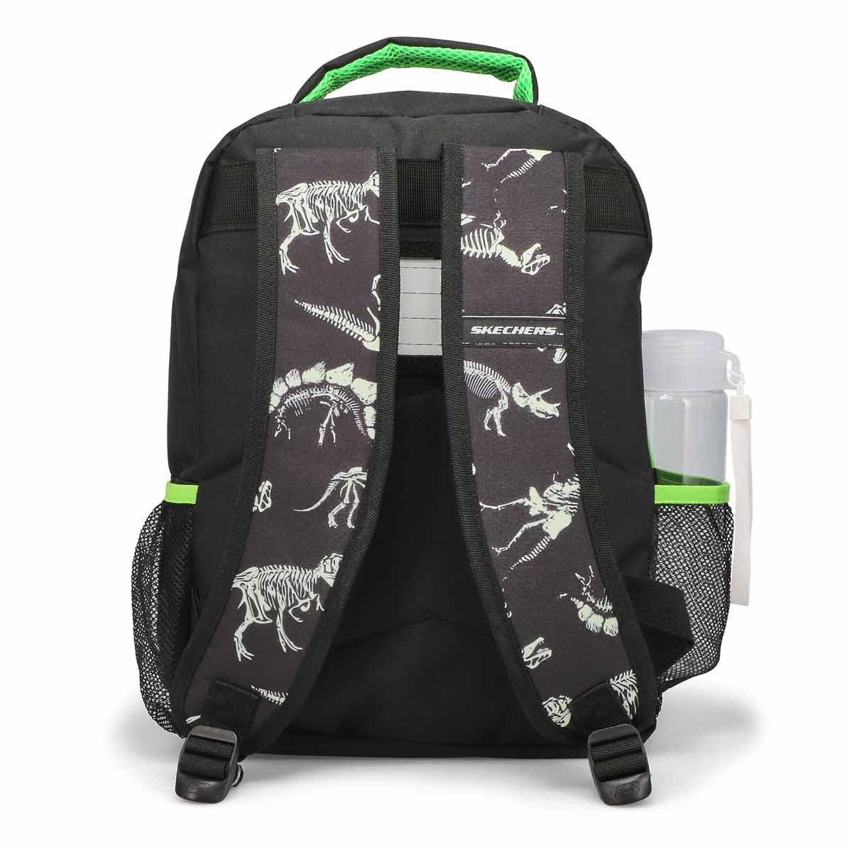 Kids' 5 Piece Dino Backpack School Kit - Black/Green