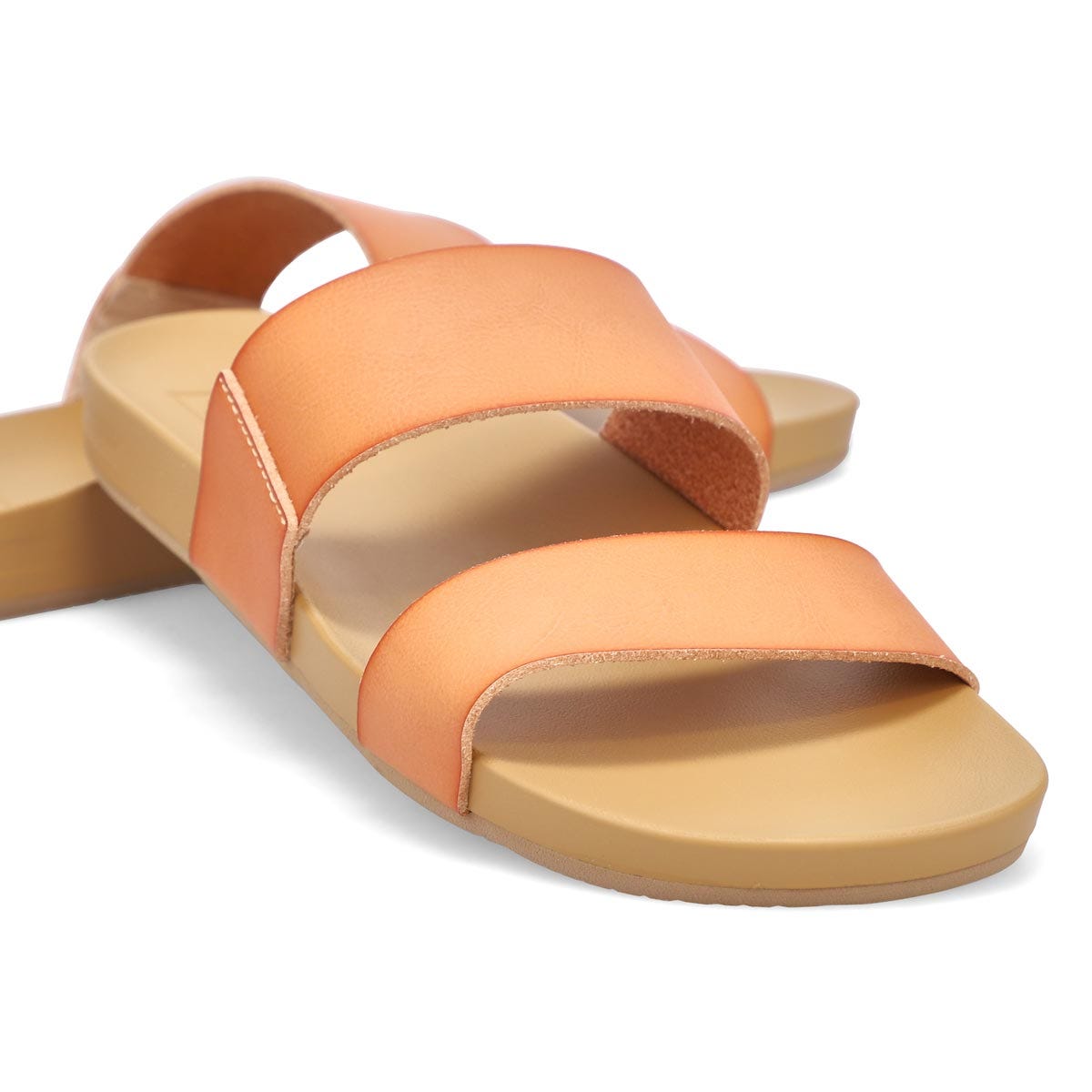 Reef Women's Cushion Vista Slide Sandal - Nat | SoftMoc.com