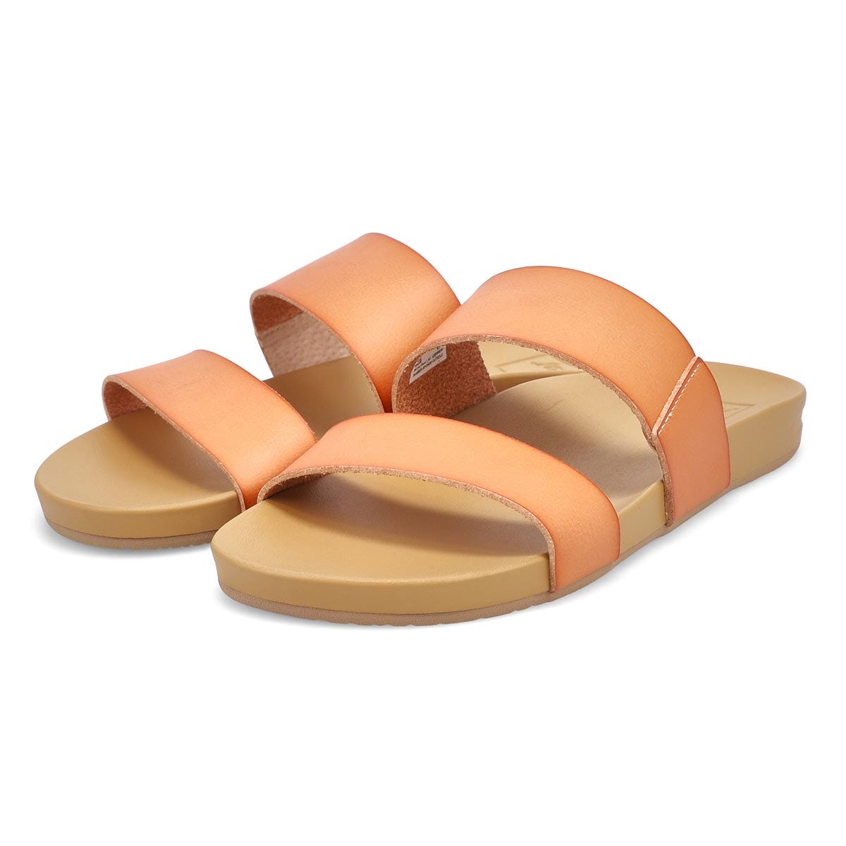 Reef Women's Cushion Vista Slide Sandal - Nat | SoftMoc.com