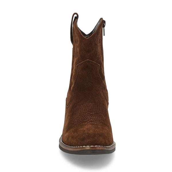 Women's  Aaliyah Ankle Boot - Dark Brown