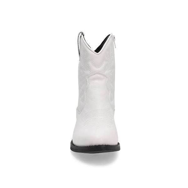 Women's  Aaliyah Short Leather Western Boot - White