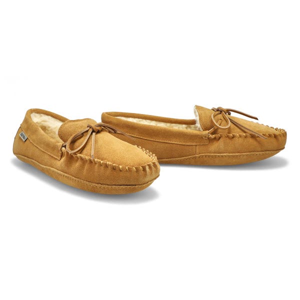 SoftMocs en suède doublés ACE, châtaigne, hommes