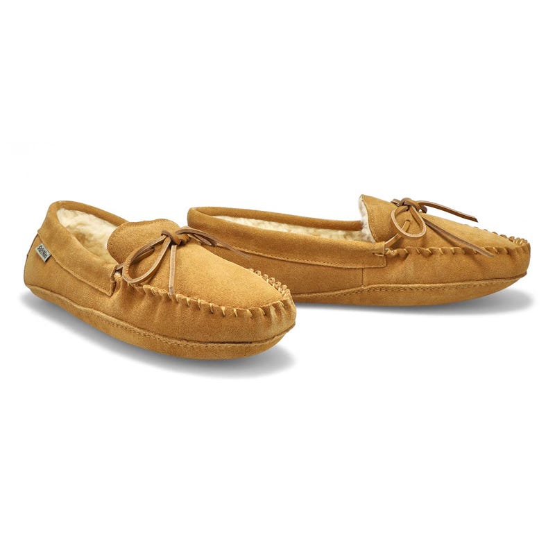 SoftMocs en suède doublés ACE, châtaigne, hommes