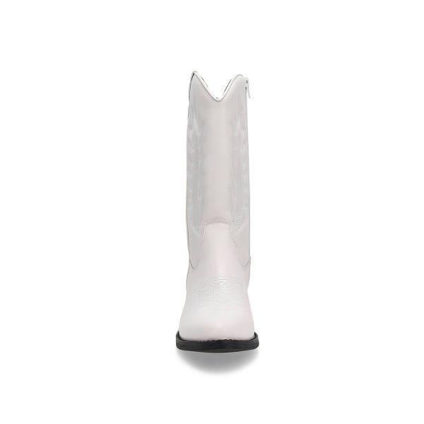 Women's Addison Tall Leather Western Boot - White