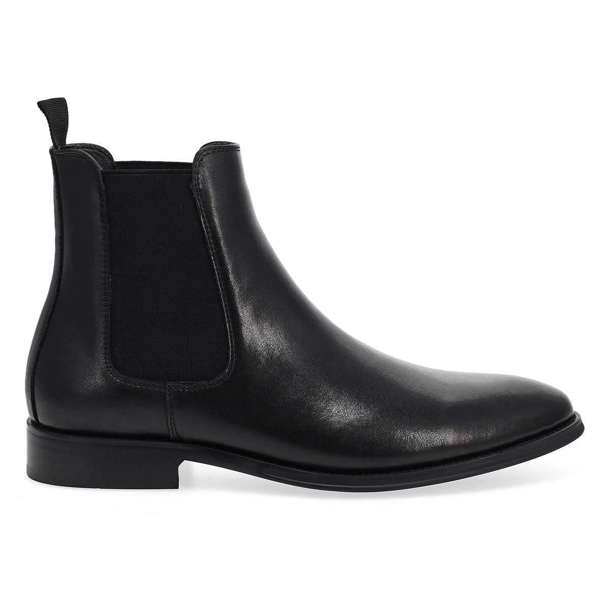Botte Chelsea en cuir ALDAIR, noir, hommes