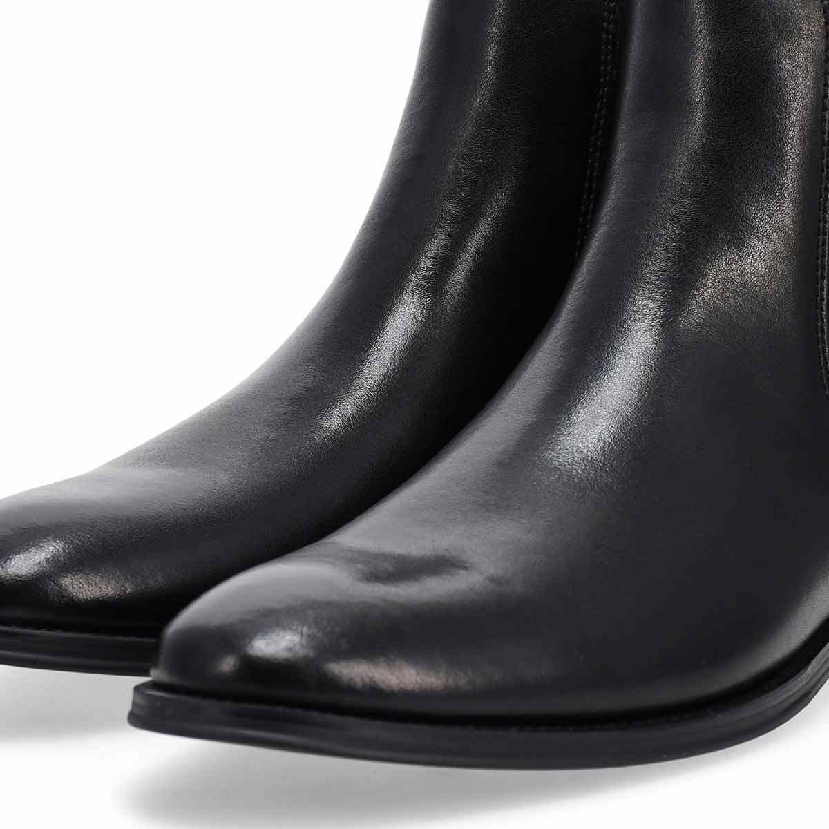 Botte Chelsea en cuir ALDAIR, noir, hommes
