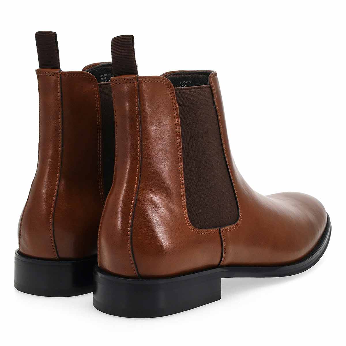 Botte Chelsea en cuir ALDAIR, havane, hommes