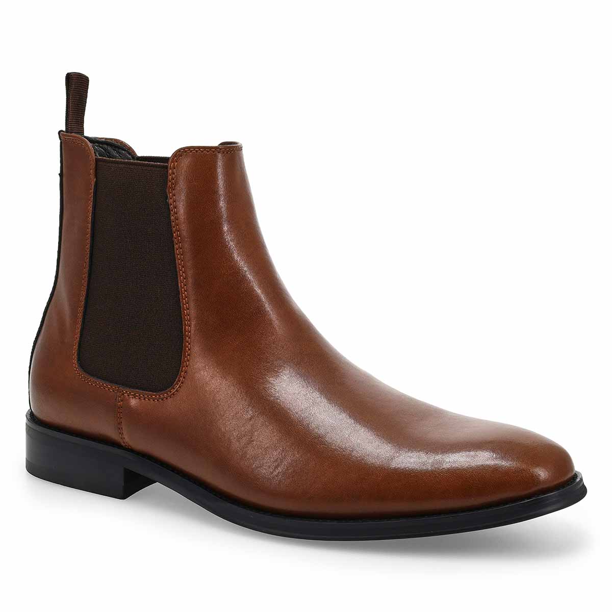 Botte Chelsea en cuir ALDAIR, havane, hommes