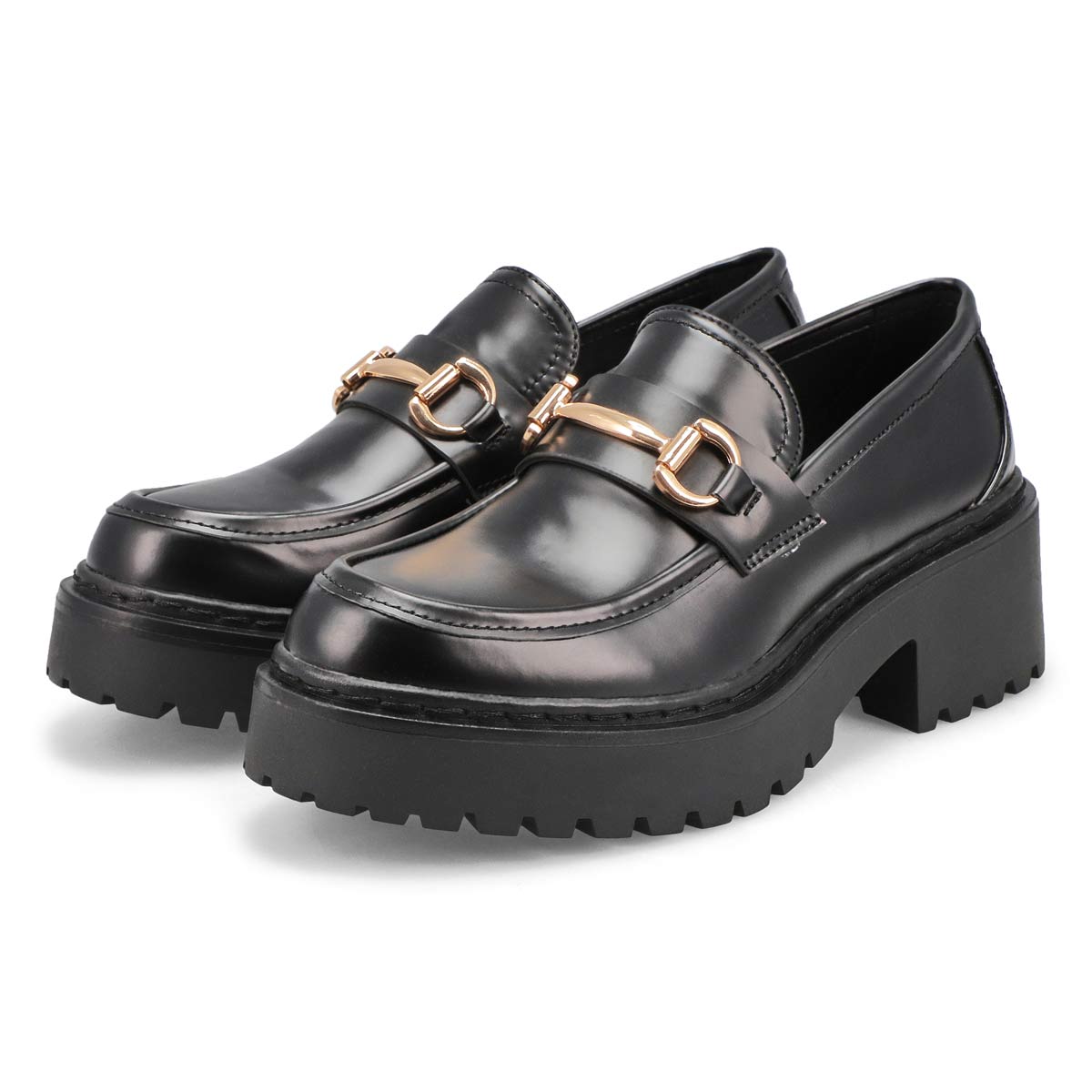 Steve Madden Women's Alley Platform Loafer - | SoftMoc.com