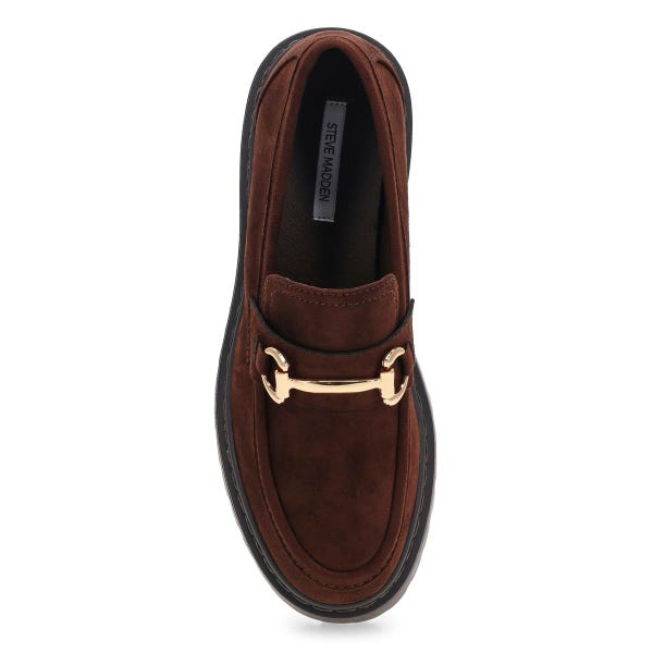 Mocassin plateforme Alley pour femmes - Brun