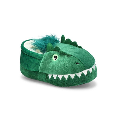 Pantoufle bottine Alligator, vert,bébé-f