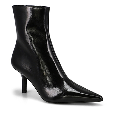 Lds Alston Heeled Dress Boot - Black