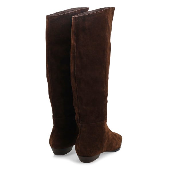 Women's Amias Knee High Suede Boot - Brown