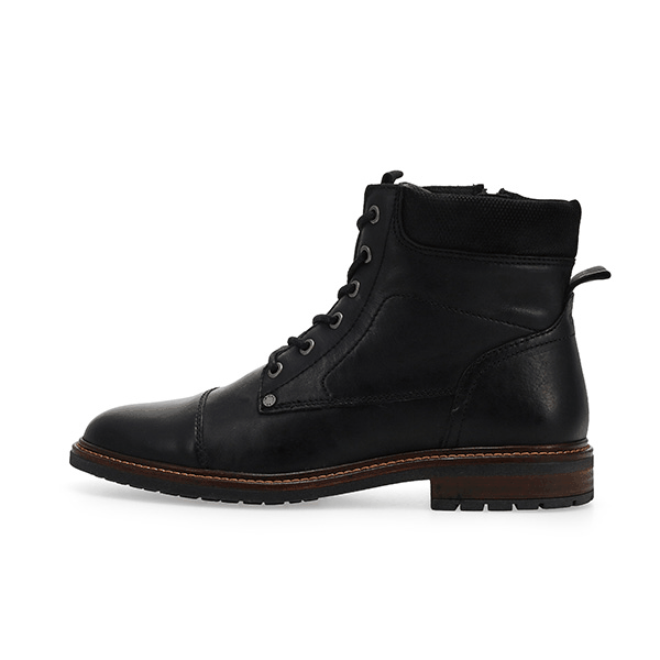 B&B Premium Men's Amon Leather Lace Up Ankle | SoftMoc.com
