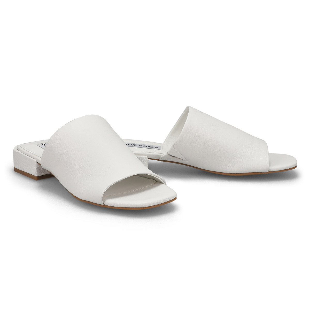 Steve Madden Women s Anders Dress Sandal Wh SoftMoc
