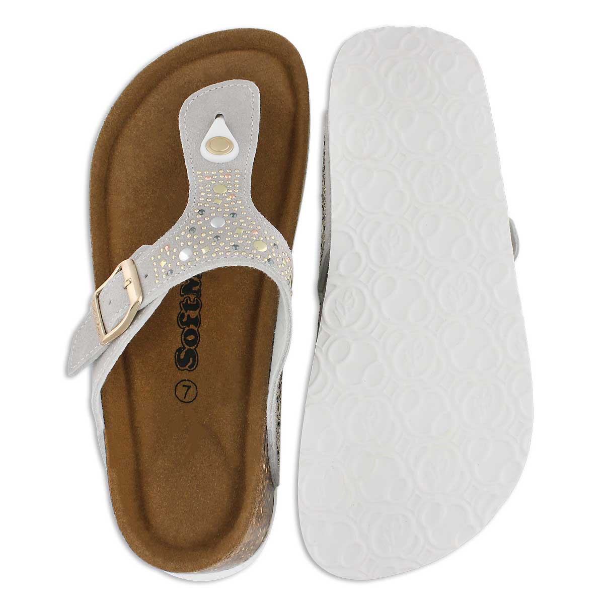 SoftMoc Women's Angy 5 Bling Thong Sandal - B | SoftMoc.com