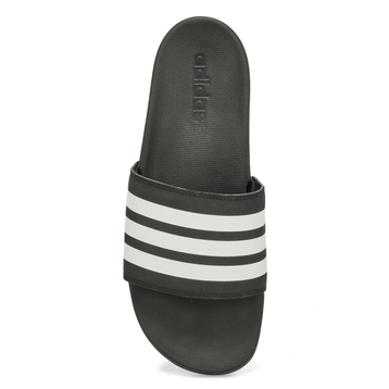 Claquette ADILETTE CF+, noir/blanc, hommes