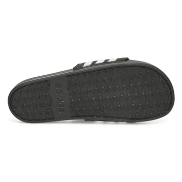 Claquette ADILETTE CF+, noir/blanc, hommes