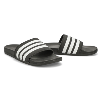 Claquette ADILETTE CF+, noir/blanc, hommes