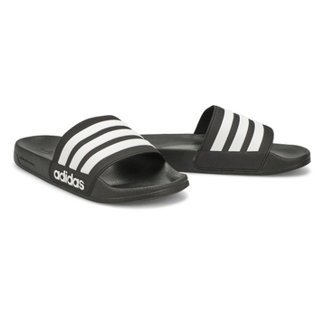 Men's CF Adilette Slide Sandal - Black/White