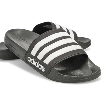 Men's CF Adilette Slide Sandal - Black/White