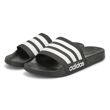 Men's CF Adilette Slide Sandal - Black/White