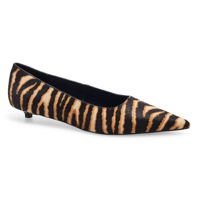Lds Ardyn-H Kitten Heel Dress Pump - Tiger
