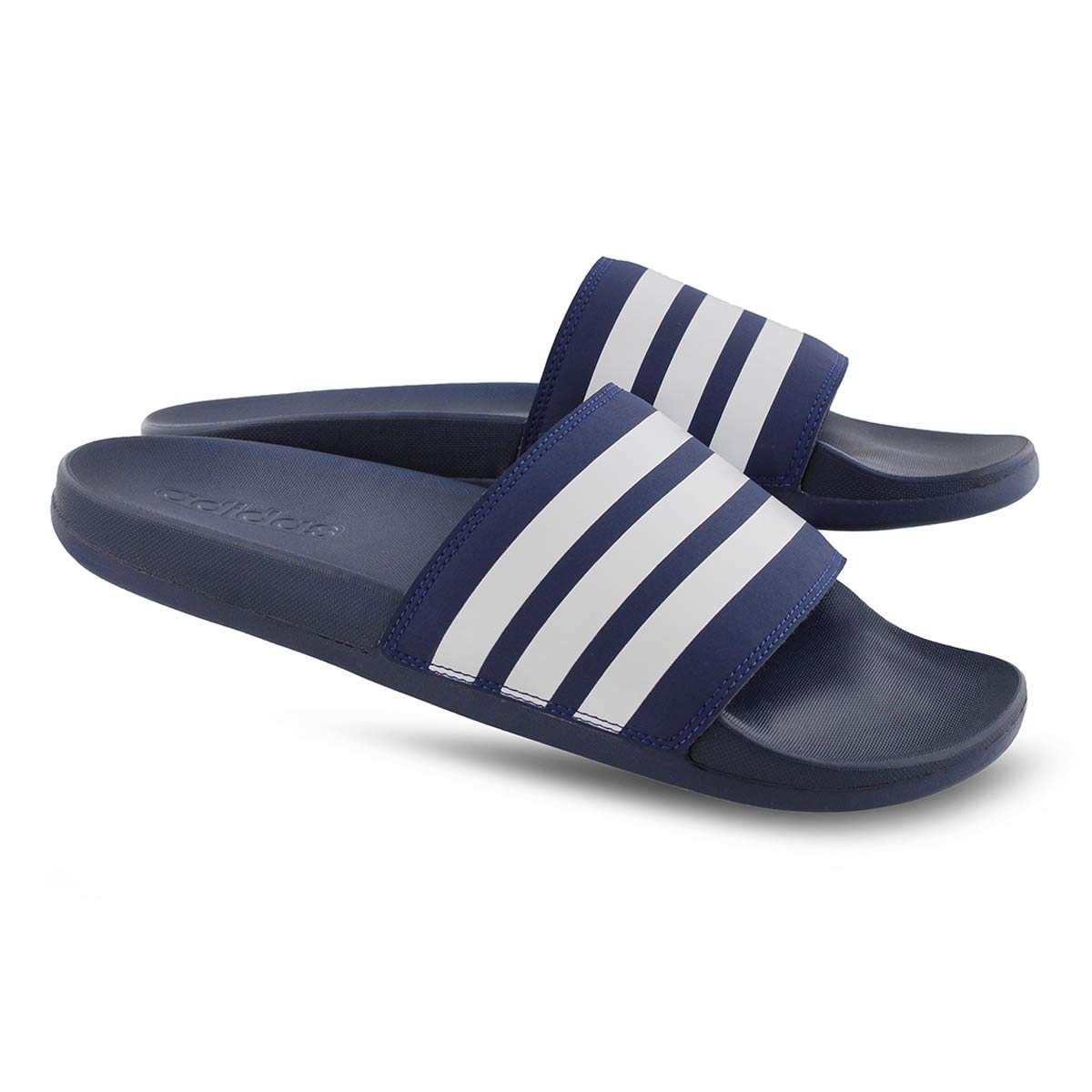 adidas Men's Adilette CF+ Logo Slide Sandal - | SoftMoc.com
