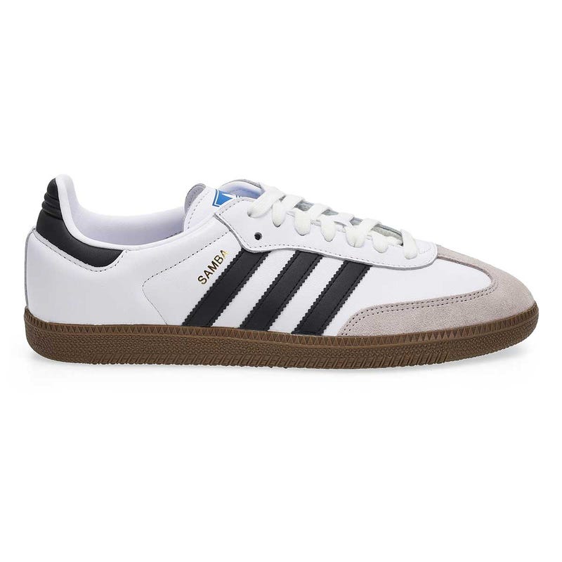 Baskets à lacets SAMBA OG, blanc/noir/résine, hommes