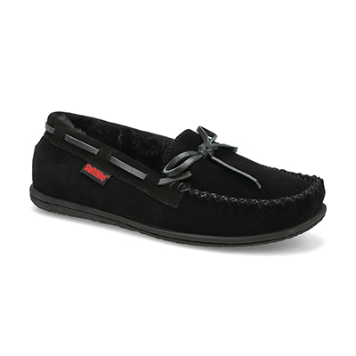 Grls Bali Jr Ballerina SoftMocs - Black