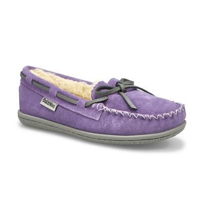 Grls Bali Jr Ballerina SoftMocs-Lavender