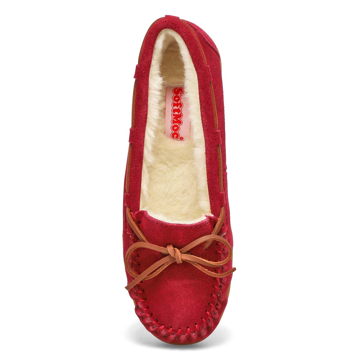 SoftMocs-ballerines BALI SUPREME, bordeaux, femme