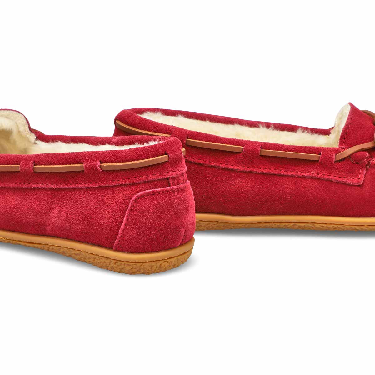 SoftMocs-ballerines BALI SUPREME, bordeaux, femme