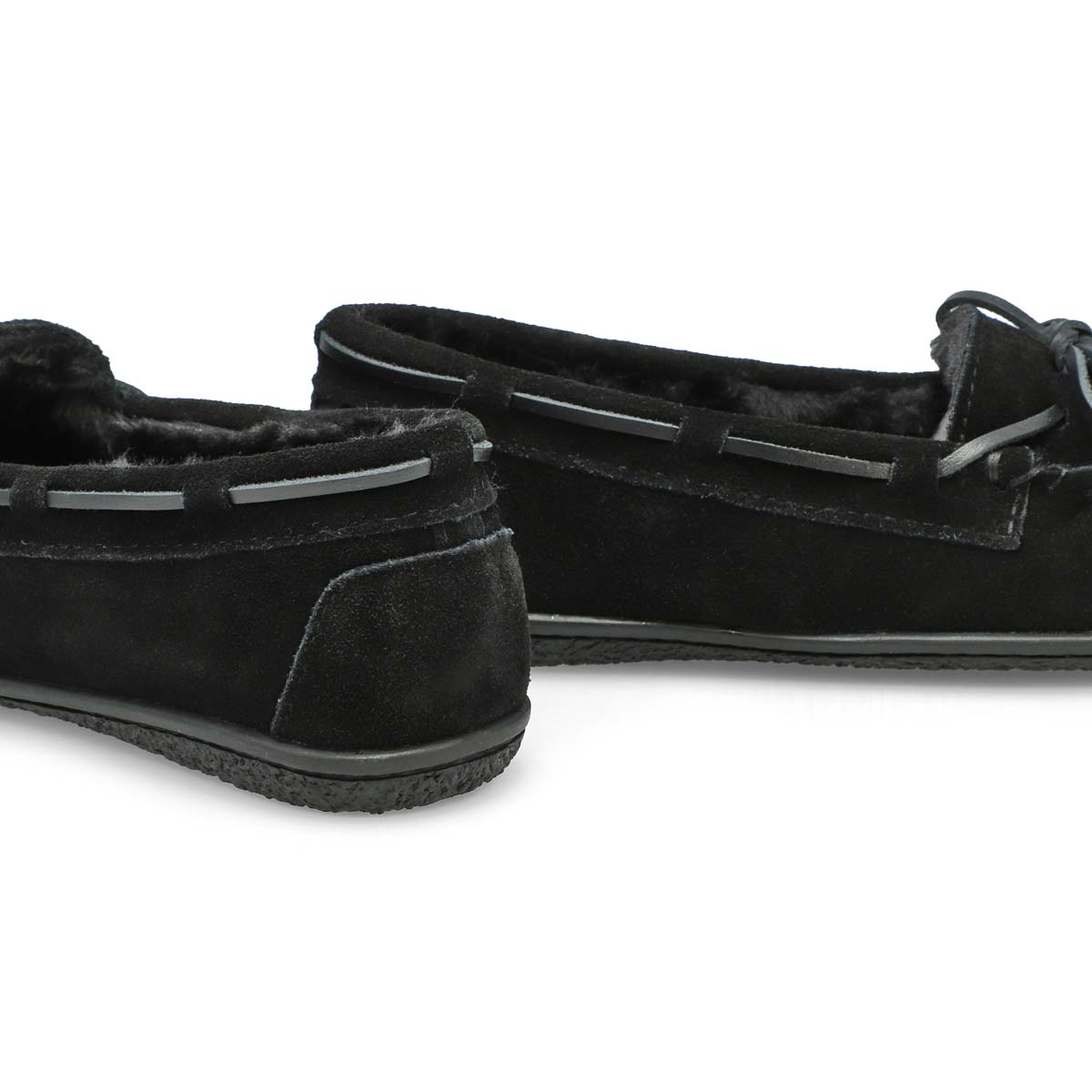 Women's Bali Supreme Ballerina SoftMocs- Black/Black