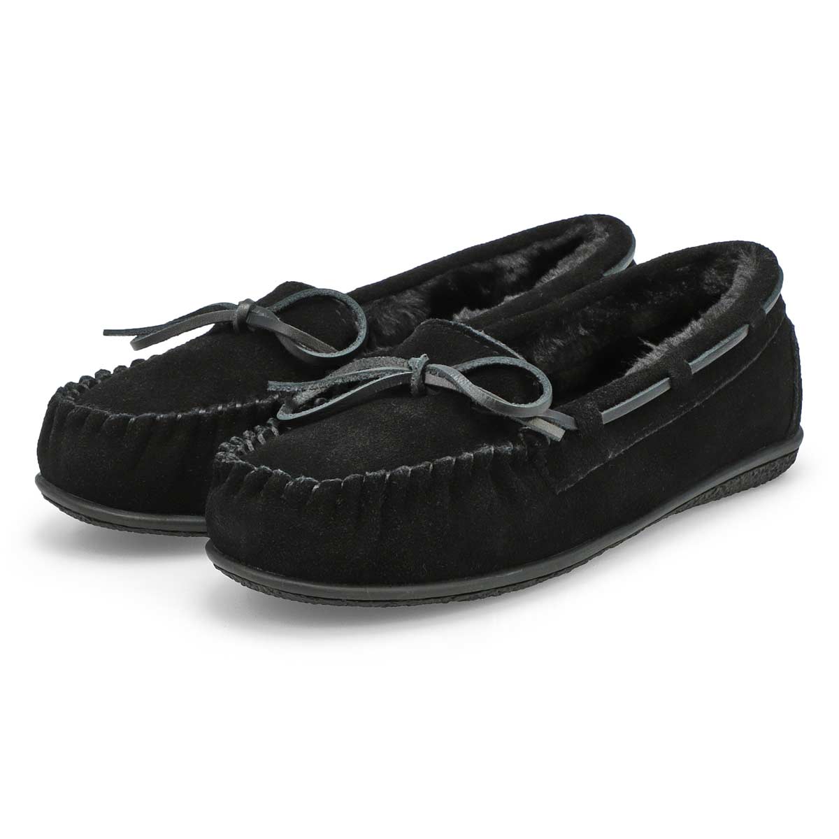 Women's Bali Supreme Ballerina SoftMocs- Black/Black